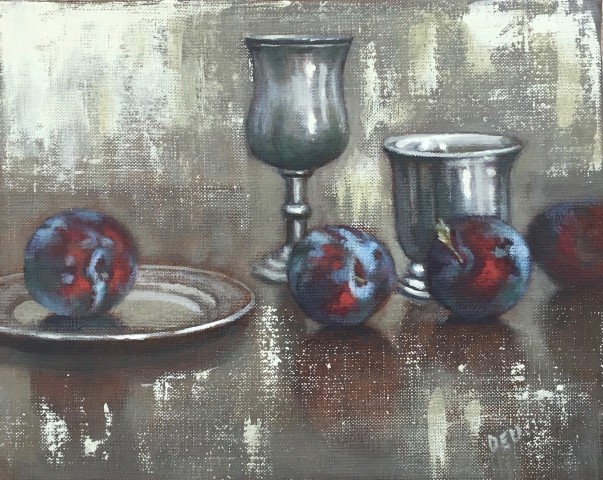 Diane Urwin, Pewter and Plums