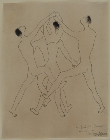 Benjamin Palencia, Tres Figuras, 1928