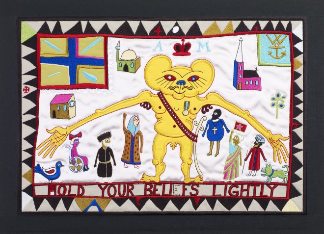 Grayson Perry, Hold Your Beliefs Lightly, 2011