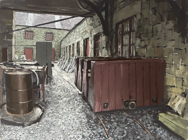 Matthew Wood, Dinorwic Quarry - Miners Carriage