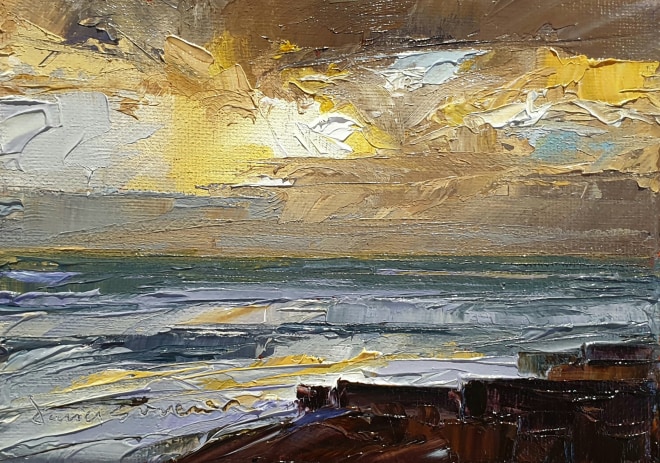 David Grosvenor, Sunset, Criccieth II