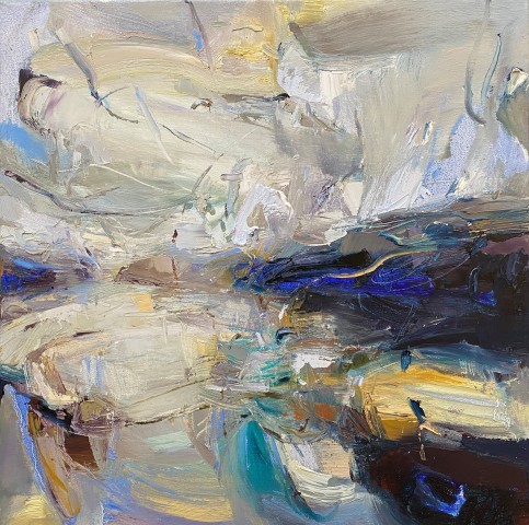 Beth Fletcher, Study for 'A Rushing Moment'
