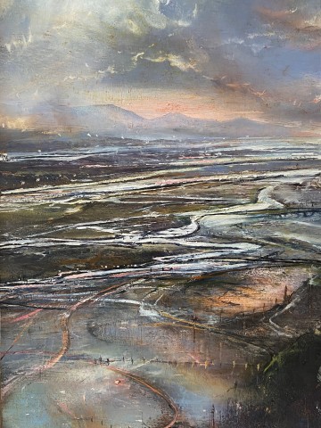 Iwan Gwyn Parry, The River Dee at High Tide