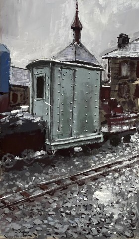 Matthew Wood, Dinorwic Quarry - Padarn Railway Guard's Van