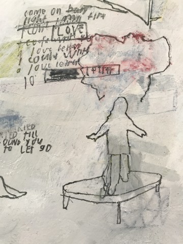 Jimmie James, love letter, 2017
