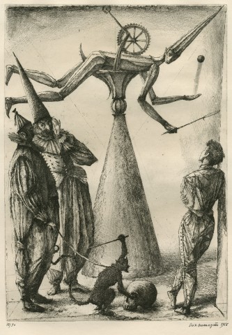 Érik Desmazières, Caprices, 1988