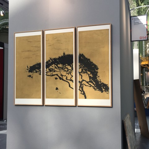 Astrid de La Forest, Triptyque Le Grand Pin, 2016