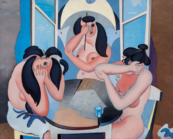 Jean Hélion, Les trois nus, 1946