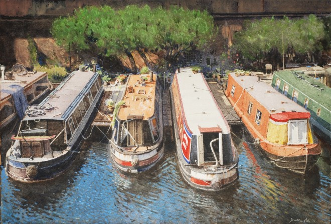 Jonathan Pike, Barge's on the Regent's Canal