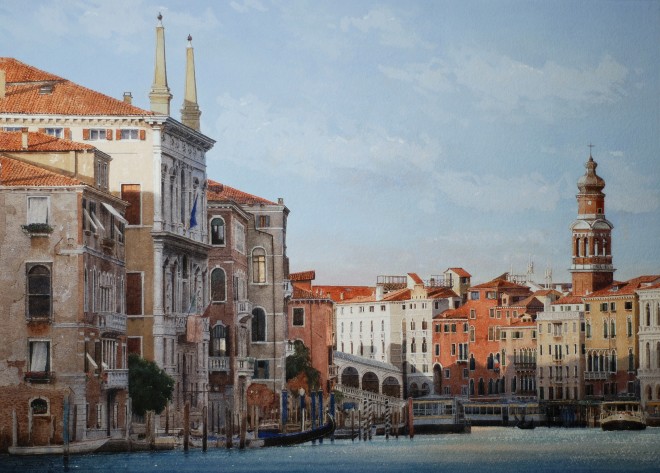 Jonathan Pike, Grand Canal towards Rialto