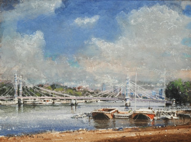 Jonathan Pike, Albert Bridge from the South