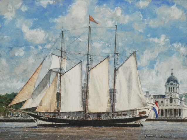 Jonathan Pike, Oosterschelde at Greenwich