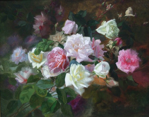 Marc-Laurent Bruyas, Study of Roses