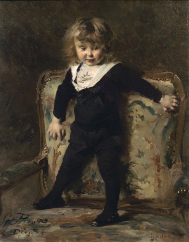 Georges Picard, Portrait of a little boy