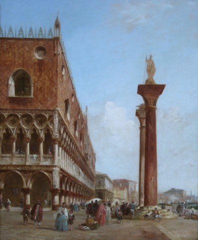 Edward Pritchett, The Ducal Palace from the Piazzetta
