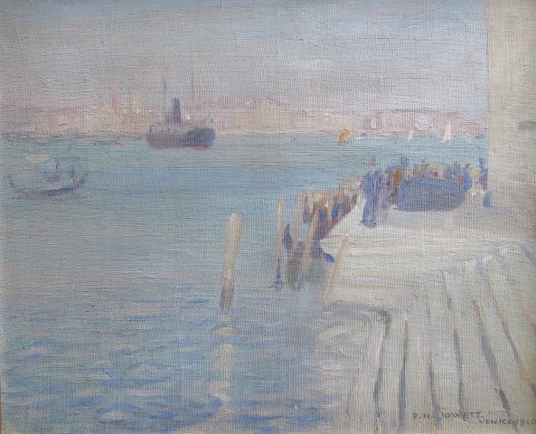 Percy Hague Jowett, Venetian Scene, 1910