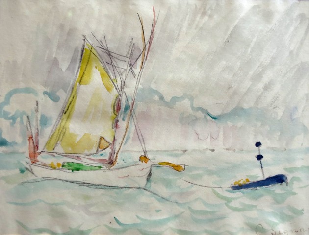 Paul Signac, Les Thoniers, Concarneau