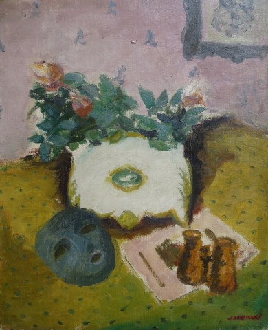 Jules Cavailles, Still Life With Mask