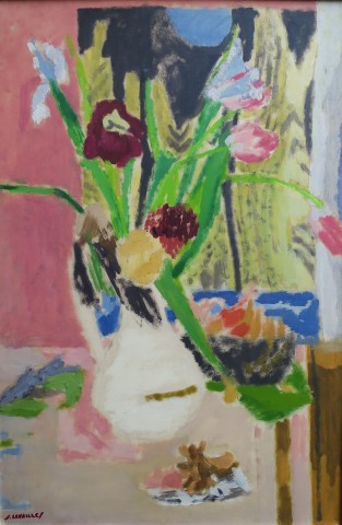 Jules Cavailles, Tulips and Irises