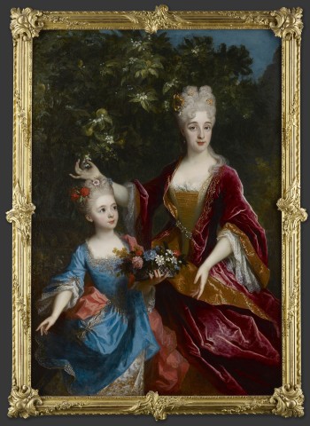 Henri Millot, Portrait of a Mother and Her Daughter