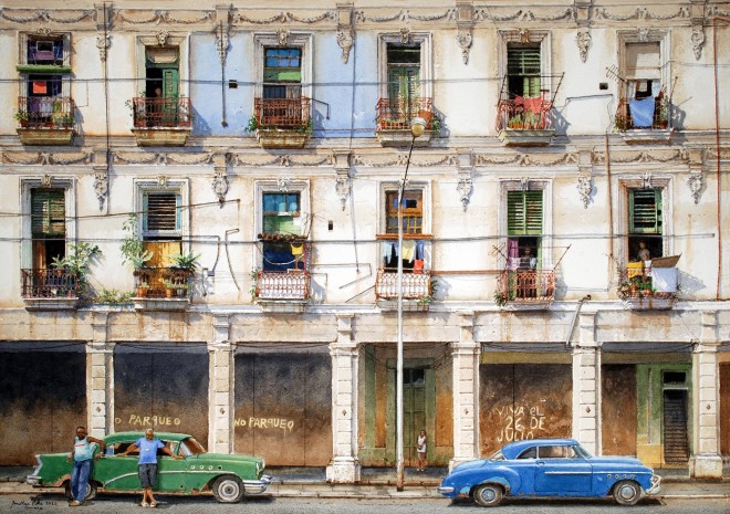Jonathan Pike, No Parqueo, Havana, 2020