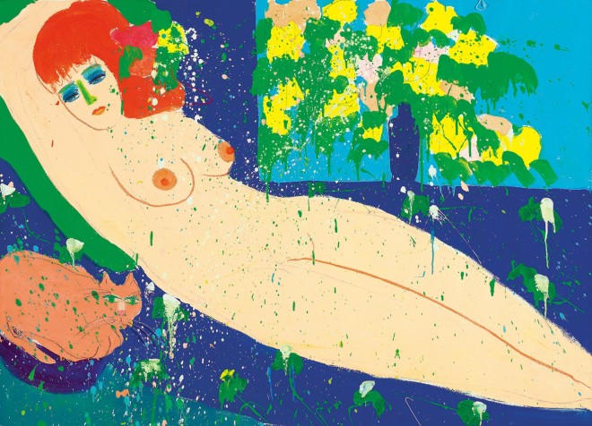 Walasse Ting, Eat Me, I'm A Fish, 1978