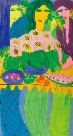 Walasse Ting, Beauties and Flowery Feast, 2000s