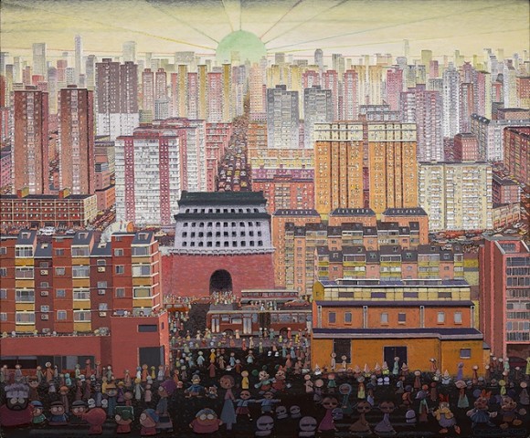 Zhang Gong, Front Gate Tower of Beijing City, 2015