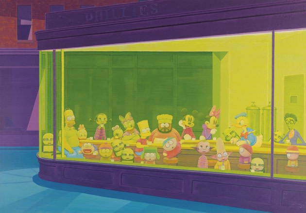 Zhang Gong, Meeting at Café No.3, 2012