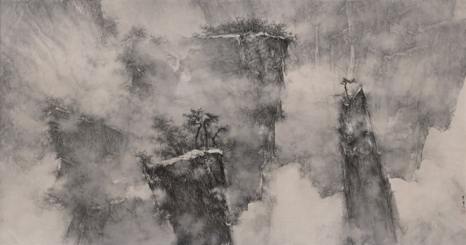 Li Huayi, In the Density of Mist, 2018