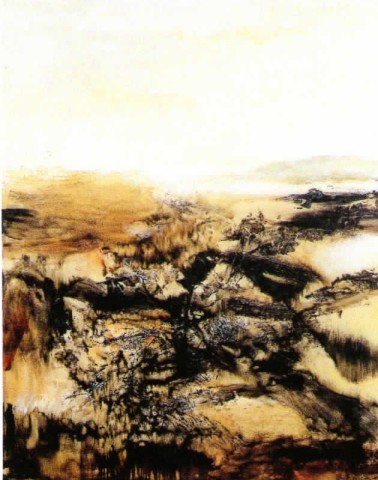 Zao Wou-Ki, 20.08.75, 1975