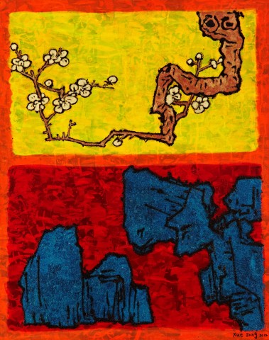 Xue Song, From Jieziyuan Painting Collection to Mark Rothko No. 1, 2012