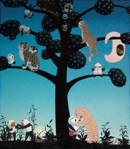 Zhang Gong, Why Can't a Panda Become an Elephant?, 2017