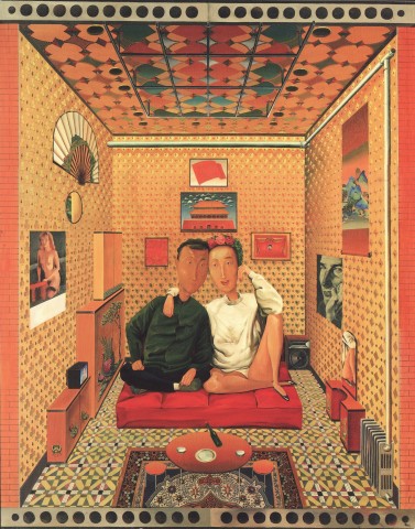Zhang Gong, Family Scene, 1992