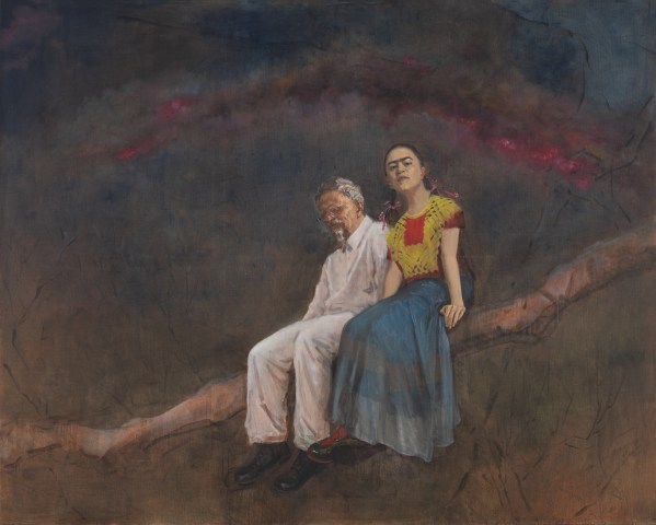 齐星 QI Xing  树上的恋人 Trotsky & Frida, 2022