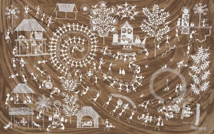 Jivya Soma Mashe , Untitled , c. 2000