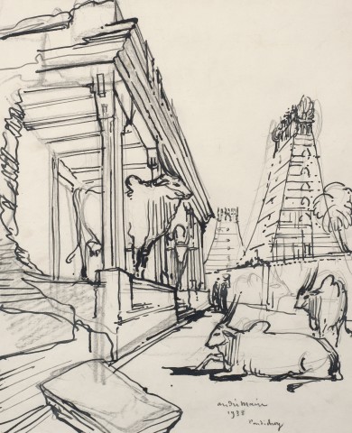53. André Maire (1898-1984), Pondicherry, 1938