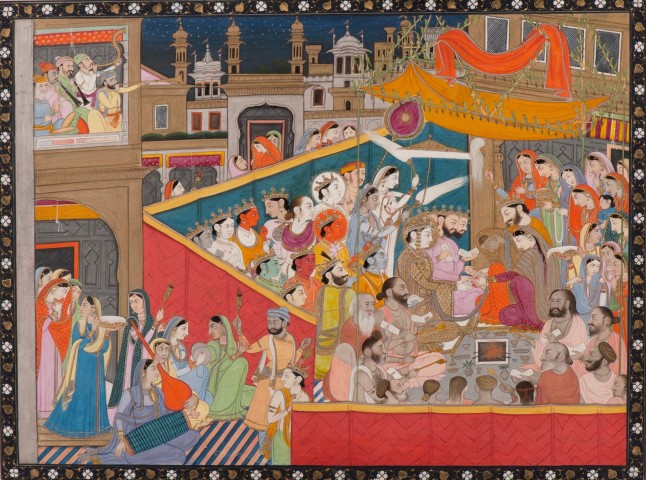 The Marriage of Shiva and Parvati