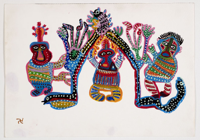 Ramrati Bai Baiga , Temple to the Goddess Kali