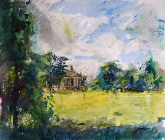 Anthony Eyton RA, Pavillion