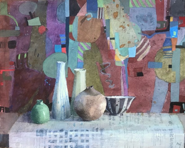 Annie Williams, Still Life with a Touch of Green