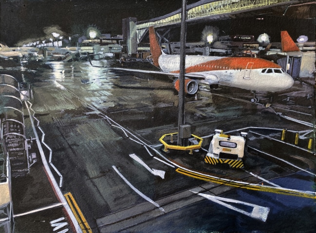 Paul Regan, Gatwick, Early Morning