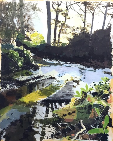 Iain Nicholls, Drax Forest Dorset - Winter Study 2