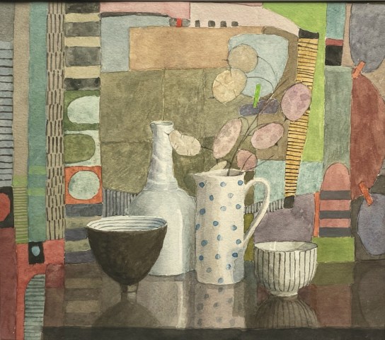 Annie Williams, Still Life with Four Pots