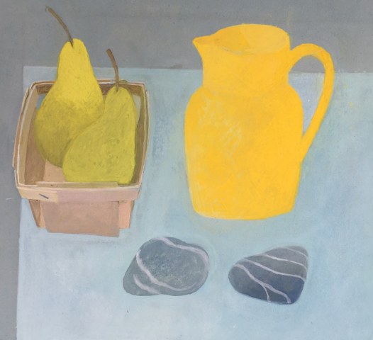 Wendy Jacob, Yellow Jug and Two Pears