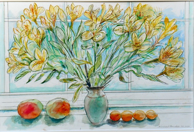 Richard Bawden, Yellow Alstroemeria