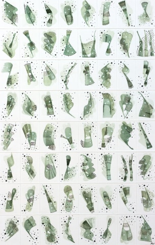 Rika Newcombe, Green Facade no.4