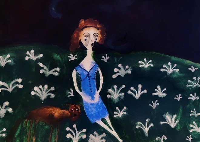 Bliss Coulthard, Blue
