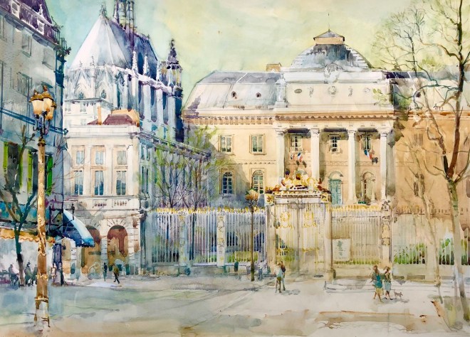 Michael Chaplin, Sainte Chapelle and Conciergerie - Paris