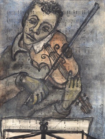 Sula Rubens, Violinist Study